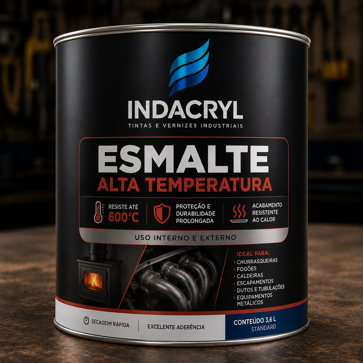 Esmalte Alta Temperatura INDACRYL